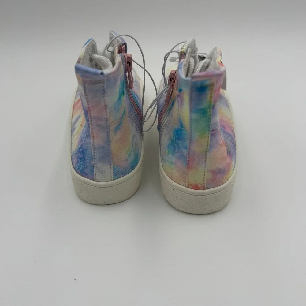 Art Class Kids Tie-Dye High Top Sneakers Size 13 Kids Side Zipper NWT